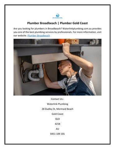 plumber broadbeach